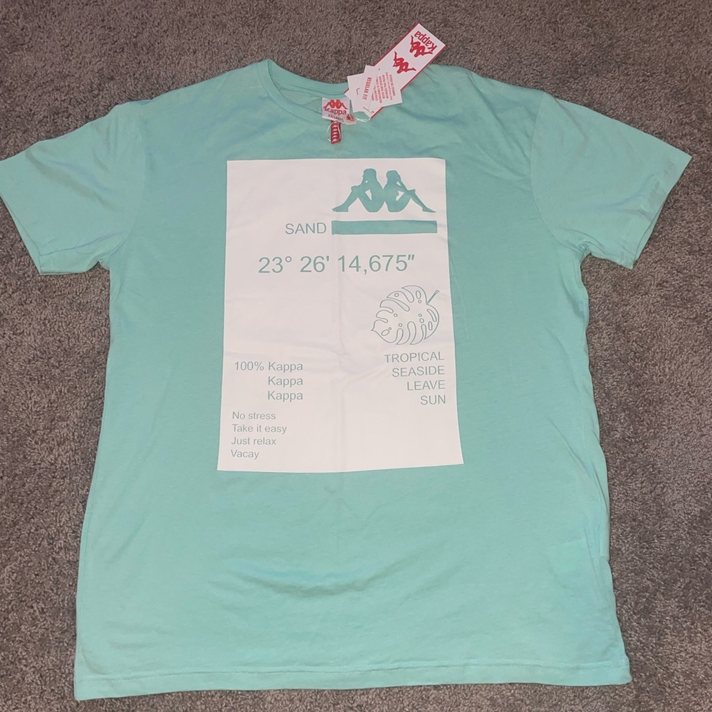 Kappa Tropical Seaside Leave Sun T-Shirt